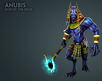 Персонаж Анубис из игры Smite